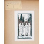 WASYLEWSKI Stanisław - O miłości romantycznej. Lwów 1921. Nakładem Księgarni Wydawniczej H. Altenberga [oprawa Aleksandra Semkowicza ze Lwowa]