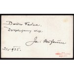 [BIESIADECKI Franciszek] Zestaw druków ulotnych, rękopisów, archiwaliów związanych z Franciszkiem Biesiadeckim (1869-1941), właścicielem ziemskim, kolekcjonerem