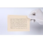 [PODHORCE] Inventory of the movables of the Podhorce Castle, together with a handwritten card catalog, compiled by Julia and Rudolf Mękicki in 1939. Collection of documents, correspondence, photographs, ephemeral prints related to the restoration of objec