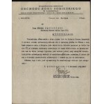 [PODHORCE] Inventory of the movables of the Podhorce Castle, together with a handwritten card catalog, compiled by Julia and Rudolf Mękicki in 1939. Collection of documents, correspondence, photographs, ephemeral prints related to the restoration of objec