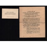 [PODHORCE] Inventory of the movables of the Podhorce Castle, together with a handwritten card catalog, compiled by Julia and Rudolf Mękicki in 1939. Collection of documents, correspondence, photographs, ephemeral prints related to the restoration of objec
