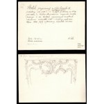 [PODHORCE] Inventory of the movables of the Podhorce Castle, together with a handwritten card catalog, compiled by Julia and Rudolf Mękicki in 1939. Collection of documents, correspondence, photographs, ephemeral prints related to the restoration of objec