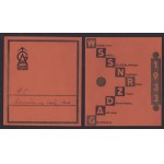 [Artur Goldman Printing House in Lviv] New Year's greetings for 1933,1934, 1936 and 1937. Business envelope and Easter greetings. Lviv