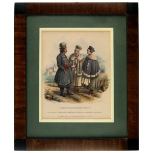 LEWICKI Jan Nepomucen (1795-1871) - Měšťan ze Lvova [Paříž 1841] Ručně kolorovaná litografie