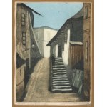 KACPROWSKI Stefan (1887-1948) - Uliczka w Sandomierzu, 1936 r.