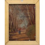ŁOTOCKI Kazimierz (1882-1942) - Widok z Lwowa (Cerkiew Wołoska) [lata międzywojenne]