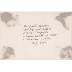 [Kosciuszkovy slavnosti ve Lvově, odhalení pamětní desky Tadeusze Kosciuszka v latinské katedrále ve Lvově. Soubor 4 dobových fotografií. Datum. Lvov, 14 X 1917.