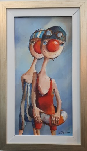 Małgorzata PIĄTEK - GRABCZYŃSKA, Para, 2023