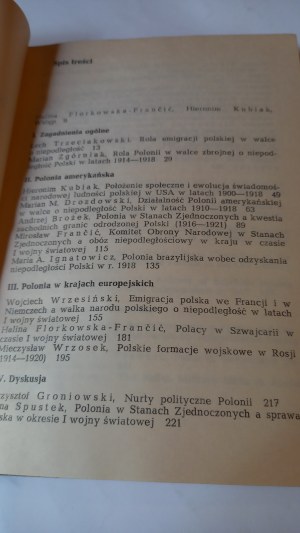 Polonia ve vztahu k polské nezávislosti během první světové války