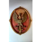 Emblem of Poland eagle bronze 19th century.