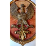 Emblem of Poland eagle bronze 19th century.