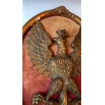 Emblem of Poland eagle bronze 19th century.