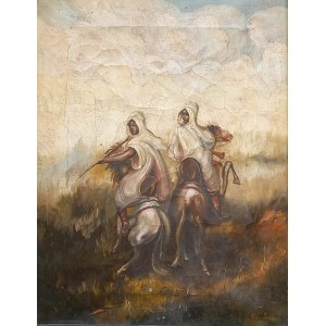 Arabscy jeźdźcy - Adolf Schuch ok.1820 r. Powstaniec Listopadowy Prezydent powstańczej Warszawy