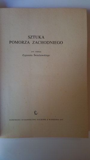 Art of Western Pomerania ed. Swiechowski /m.