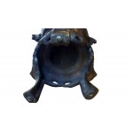 AMPHORA bronze phoenix elephant vase CHINA 19th century.