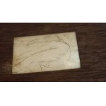 Akt Leżąca tusz kość drewno miniatura szkatułka ok. 1900 r.