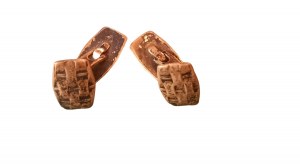 Boutons de manchette Imago Artis en argent sterling
