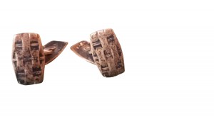 Boutons de manchette Imago Artis en argent sterling