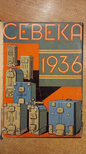Inzerát na ceník kotlů CEBEKA 1936.