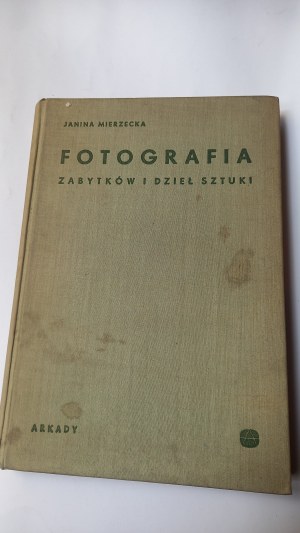Photography of monuments and works of art Janina Mierzecka 1959 /m.