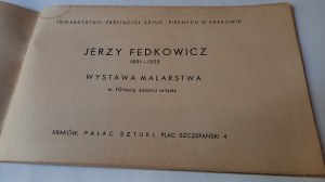 Fedkovich exhibition on 10th anniversary of death CATALOG 1969.