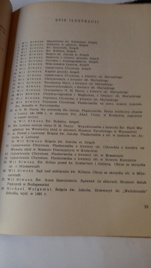 Engravings by Wit Stwosz Stanisława Sawicka 1957.