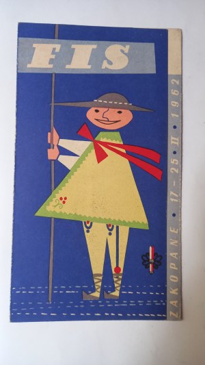 Program / Map Fis Zakopane 1962.