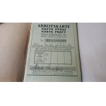 Arbeitskarte Karta Pracy Stefan Kaminski Krakow 1944 /2.