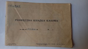 Livre de caisse de la 1ère division du 3ème régiment d'artillerie lourde 1939.