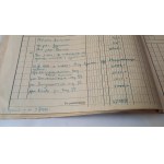 Cash book of the 1st Division 3rd Heavy Artillery Regiment 1939.