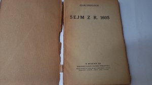 Sejm of 1605 Adam Strzelecki 1921.