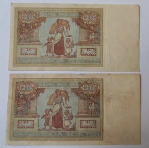 20 zloty 1931. 2 pieces