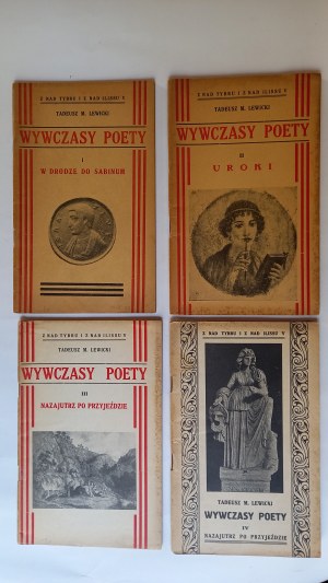 Poet's Exodus Vol. I-IV Complete by Tadeusz M. Lewicki 1936.