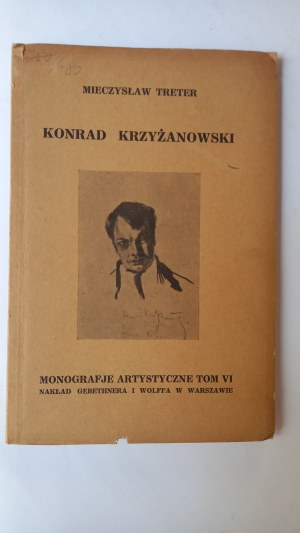 Monographies de Konrad Krzyżanowski Mieczysław Treter 1926.