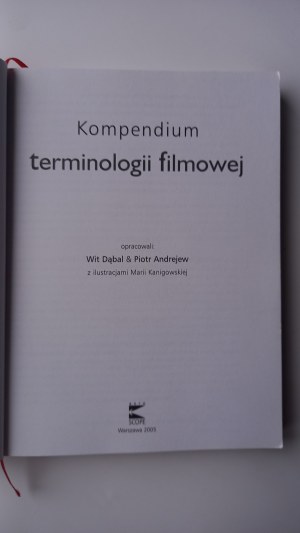 Compendium of film terminology Wit Dabal Piotr Andreyev /m.