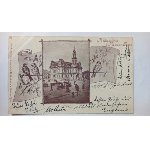 Nowy Sącz Ratusz ok. 1900 r.