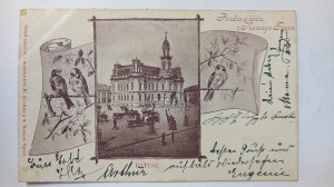 Nowy Sącz Town Hall ca. 1900.
