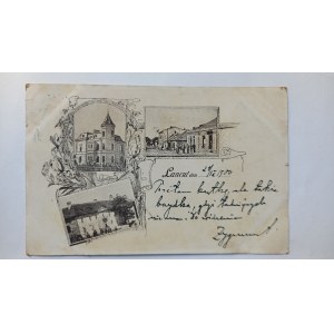 Łańcut trzyobrazkowa przed 1900 r.
