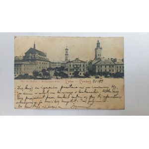 Lwów Plac św. Ducha przed 1899 r.