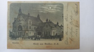 Bytom Beuthen Station ca. 1885.