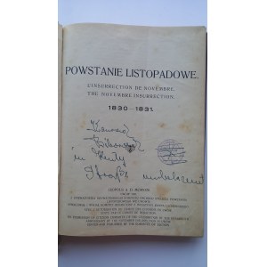 Powstanie Listopadowe L'Insurrection De Novembre .. Lwów 1931 r. /m.