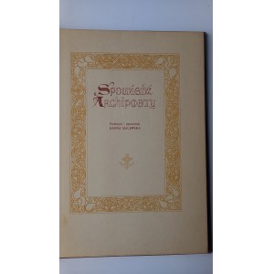 Spowiedź Archipoety tł. Hanna Malewska /m.