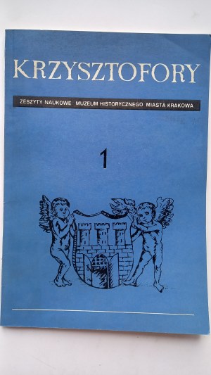 Krzysztofory Zeszyty Naukowe Nr. 1 1974 /m.