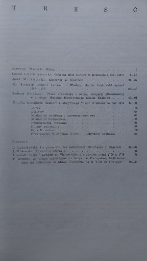 Krzysztofory Zeszyty Naukowe Nr. 1 1974 /m.