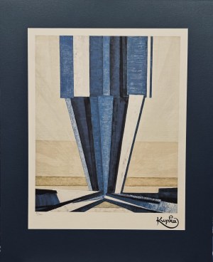 Frantisek Kupka (1871-1957) Kształt niebieskiego