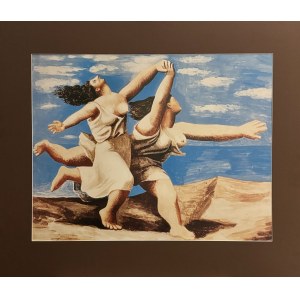Pablo Picasso (1881-1973) Two Women Running on the Beach, (1922)