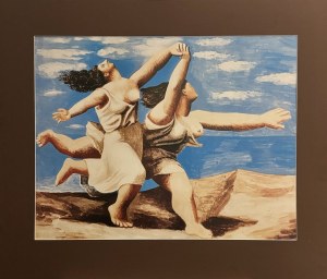 Pablo Picasso (1881-1973) Two Women Running on the Beach, (1922)