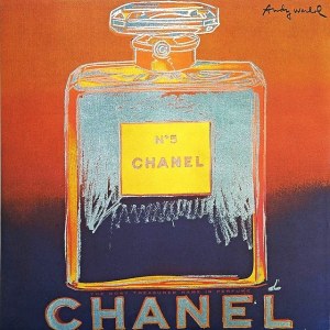 Andy Warhol (1928-1987) Chanel 5 zo série Reklamy