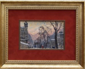 Stefan Domaradzki(1897-1983),Warszawa-Krakowskie Przedmieście,1923