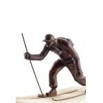 Olga Nevskaya (1898 Kharkiv - 1943 Warsaw), Skiing, 1926